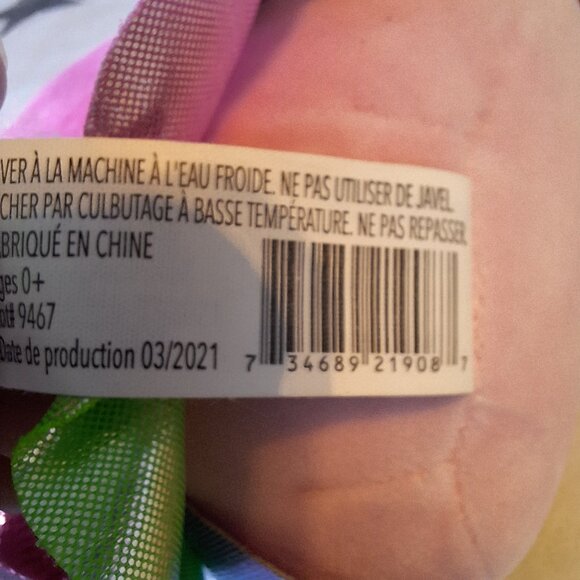 2021 Squishmallows Esmina The Rainbow Fairy Plush 5" Soft Toy Stuffed Animal - Picture 6 of 7